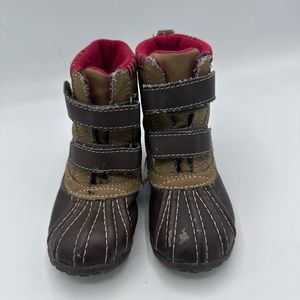 GAP Baby Brown/Tan Infant Rain/Snow Boots Size 6
